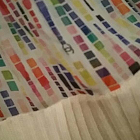 Silk skirt with cashmere lining - Picture 2 of 6